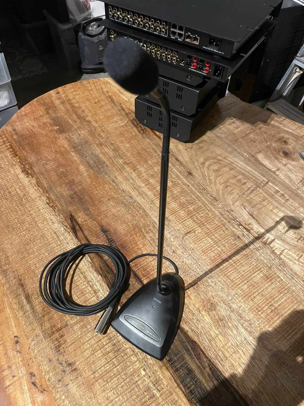 Shire mw418 D/N tafelmicrofoon, Ophalen of Verzenden, Zo goed als nieuw