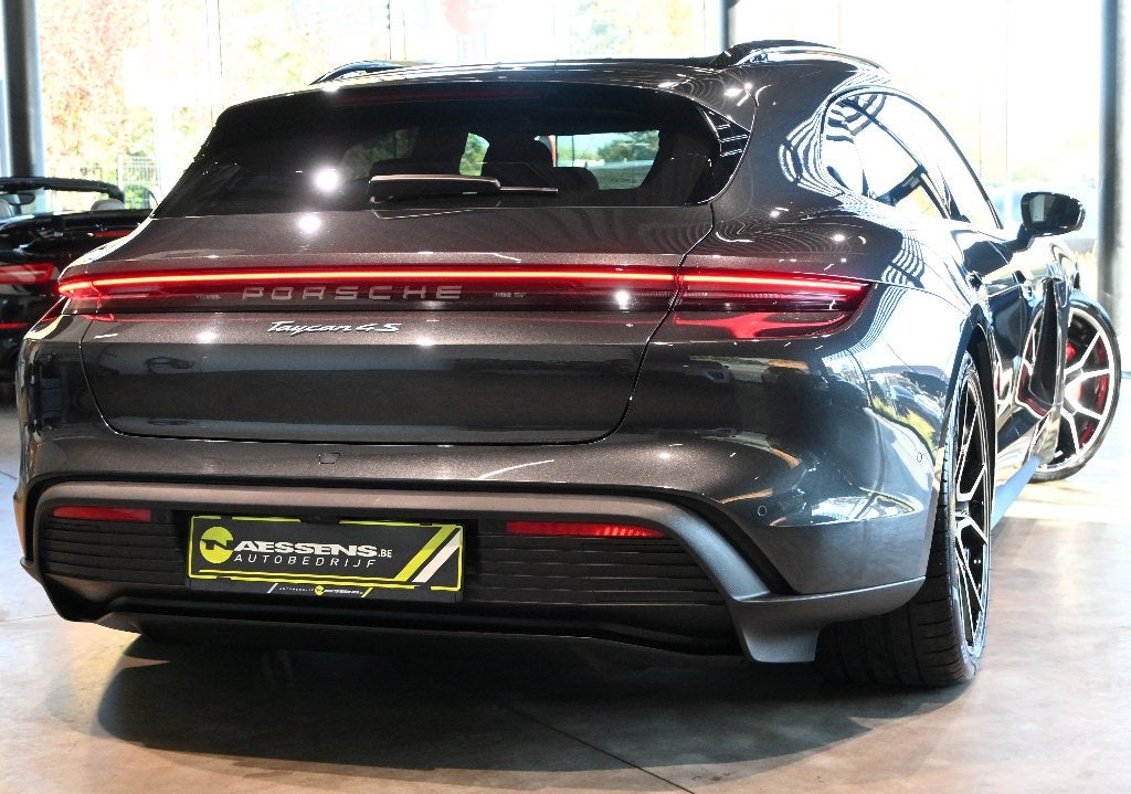Porsche Taycan 4S Sport Turismo FACELIFT *MATRIX/CHRONO/HUD*, Autos, Argent ou Gris, Achat, Euro 6, Entreprise