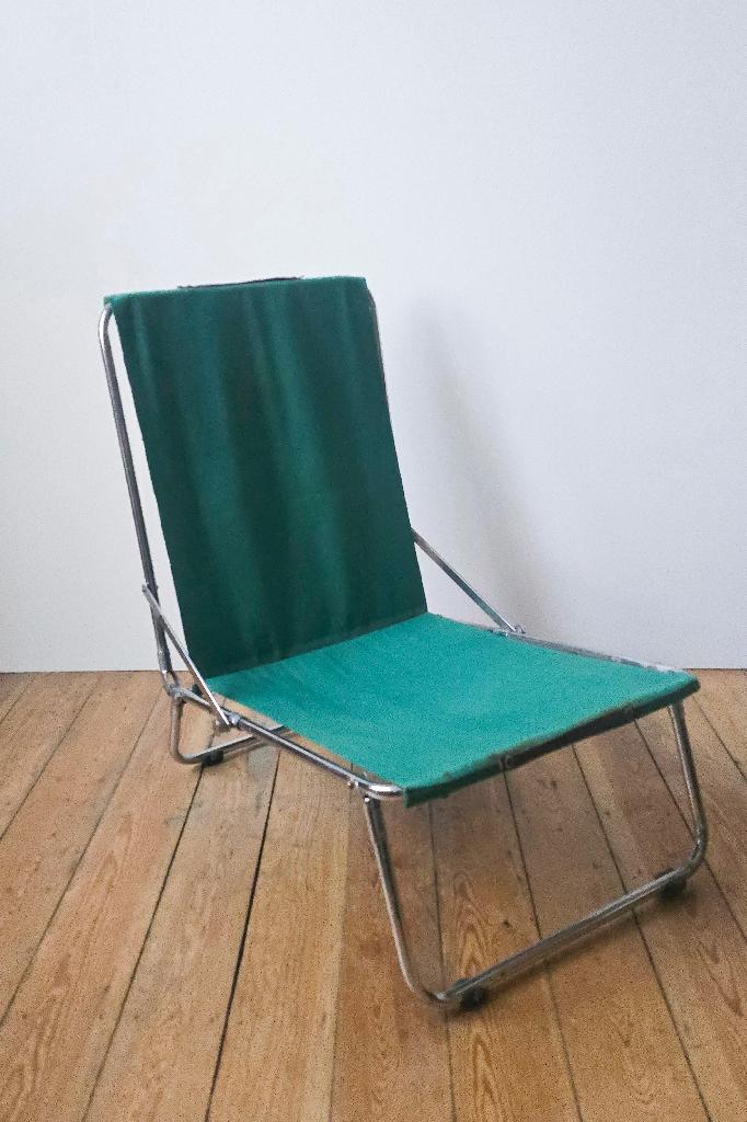 Vintage strandstoel - Relax zeteltje - opvouwbaar - 1960, Ophalen of Verzenden