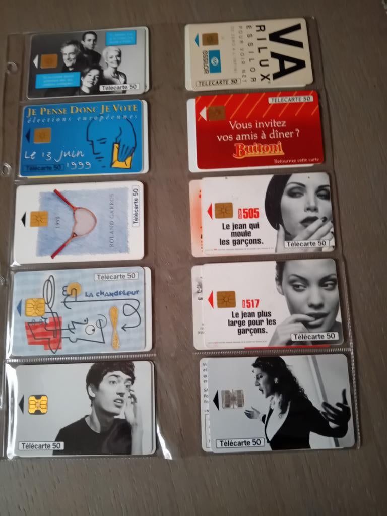 Télécartes - France - lot 84T, Enlèvement ou Envoi