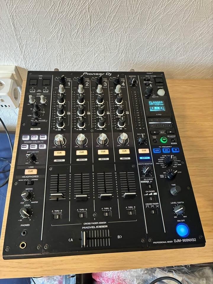 Pioneer DJM-900NXS2 boîte et manuel nexus 2, Ophalen of Verzenden, Zo goed als nieuw, Dj-set, Pioneer
