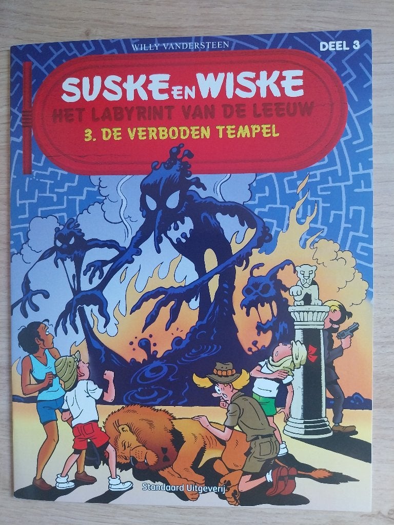 Suske en Wiske - buiten reeks : Het labyrint van de leeuw, Boeken, Ophalen of Verzenden, Zo goed als nieuw, Willy Vandersteen