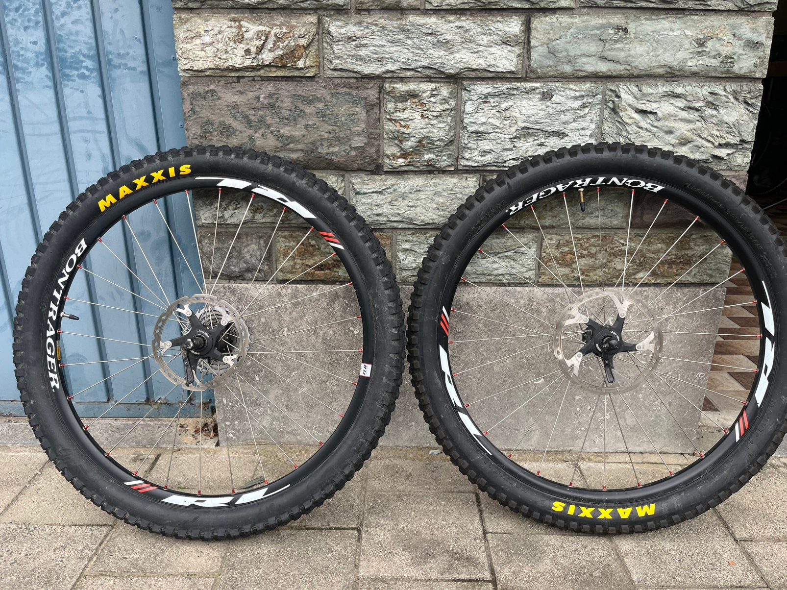Bontrager series 6000 26” wielset, Gebruikt, Aluminium, Mountainbike, Ophalen