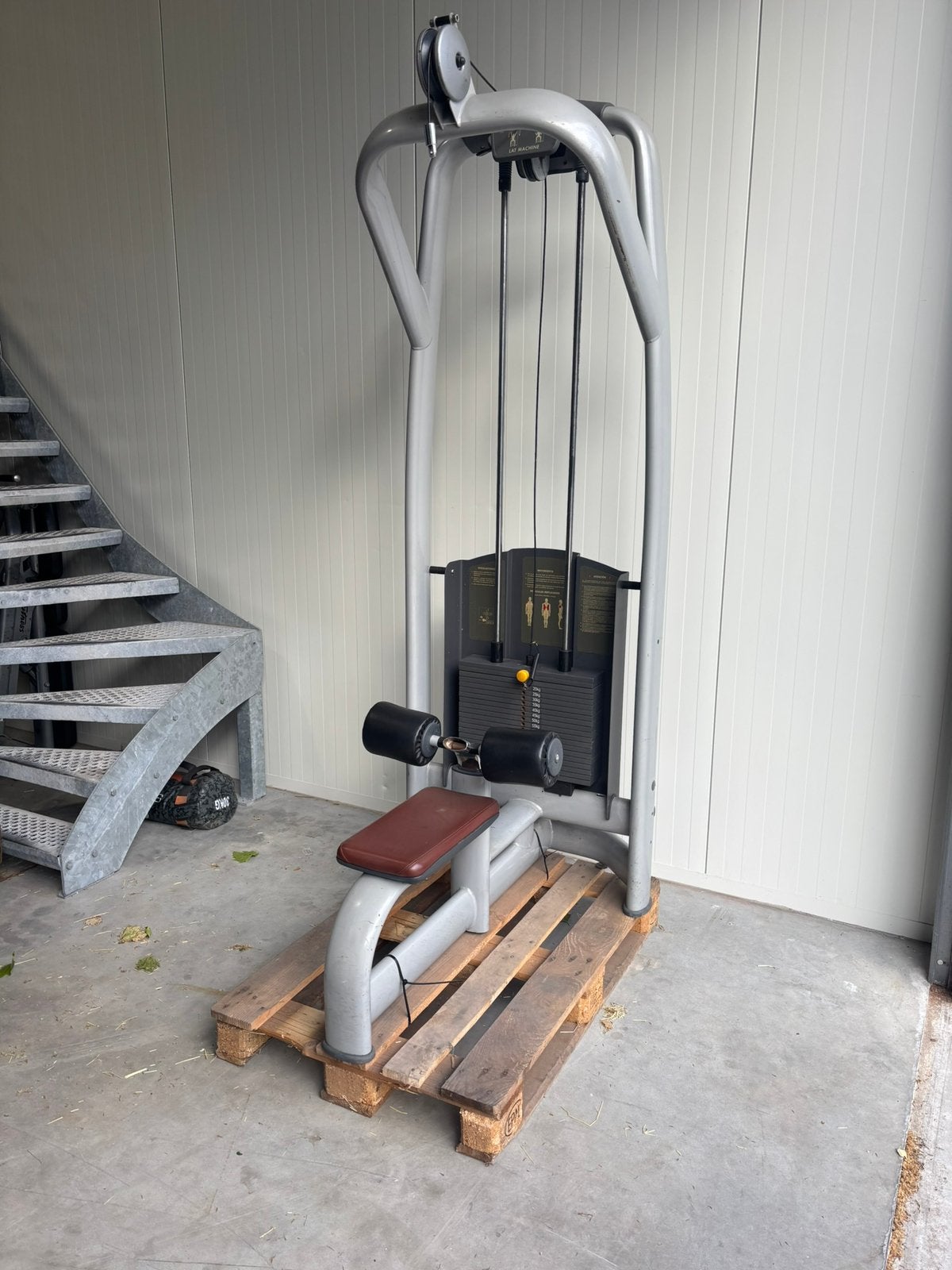 Technogym lat pulldown, Enlèvement, Comme neuf