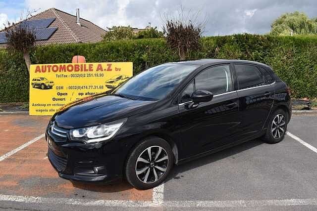 Citroen C4 1.6 BlueHDi Shine Airco / GPS, Entreprise, Boîte manuelle, Noir, Cruise Control