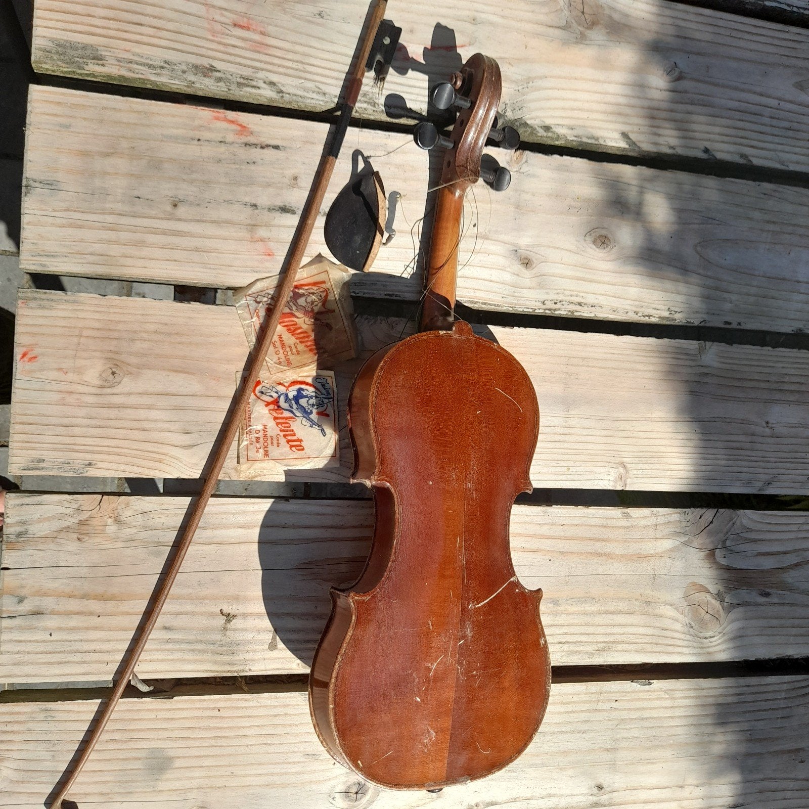 Oude viool te renoveren, Ophalen of Verzenden, Viool