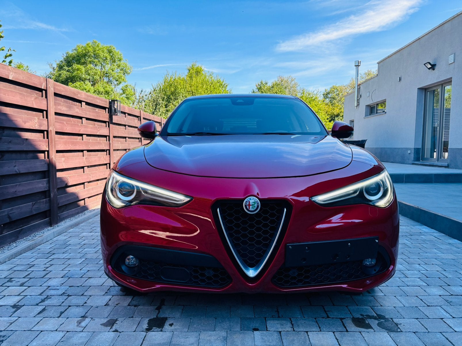 Alfa romeo stelvio 2018 150 PK Automatique, Auto's, Automaat, 124 g/km, Leder, Diesel