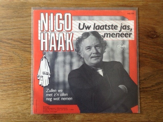single nico haak, Fotohoes, Ophalen of Verzenden, Nederlandstalig