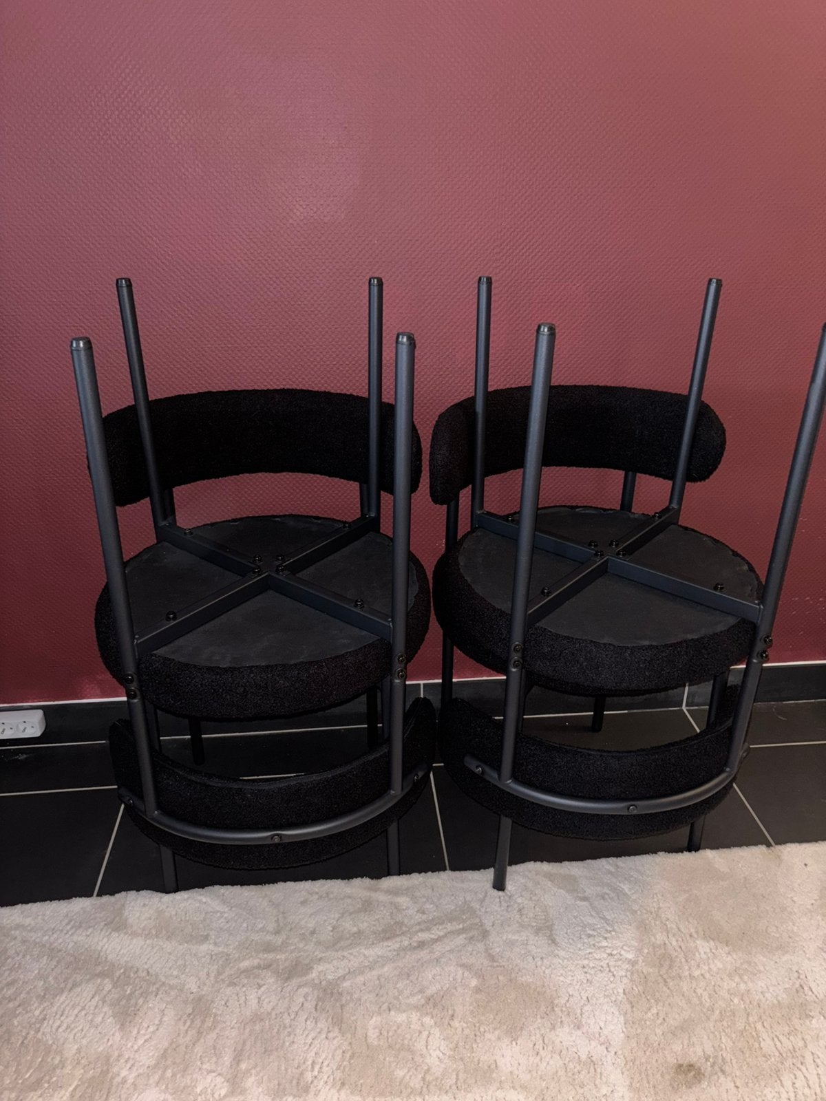 4 Stoelen, Maison & Meubles, Enlèvement, Comme neuf
