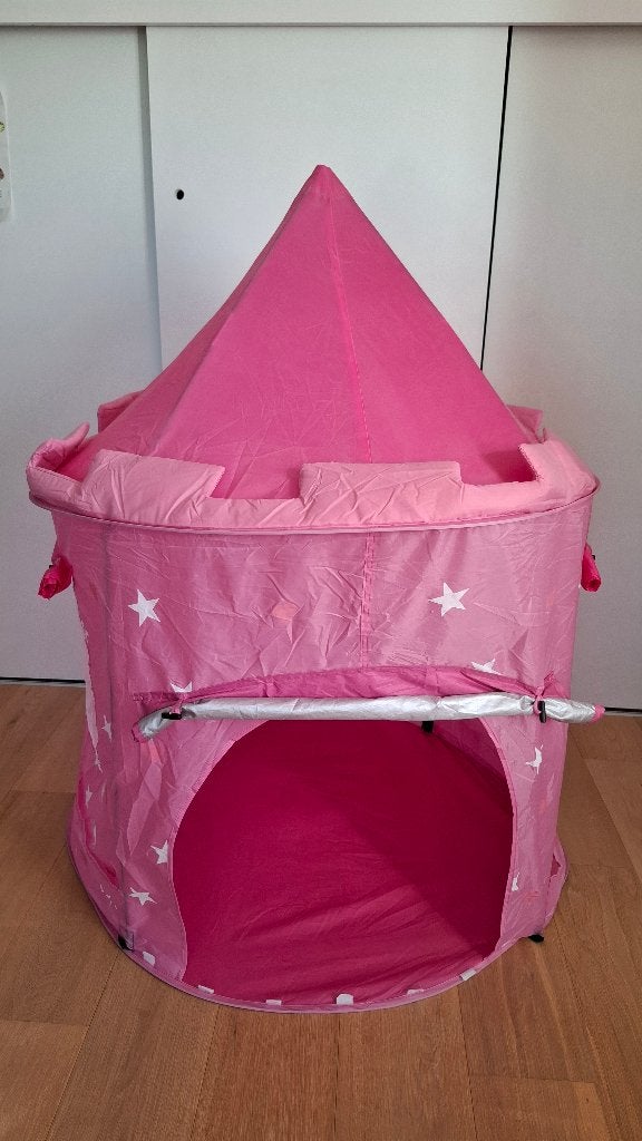 Tente de château princesse, Enlèvement, Utilisé