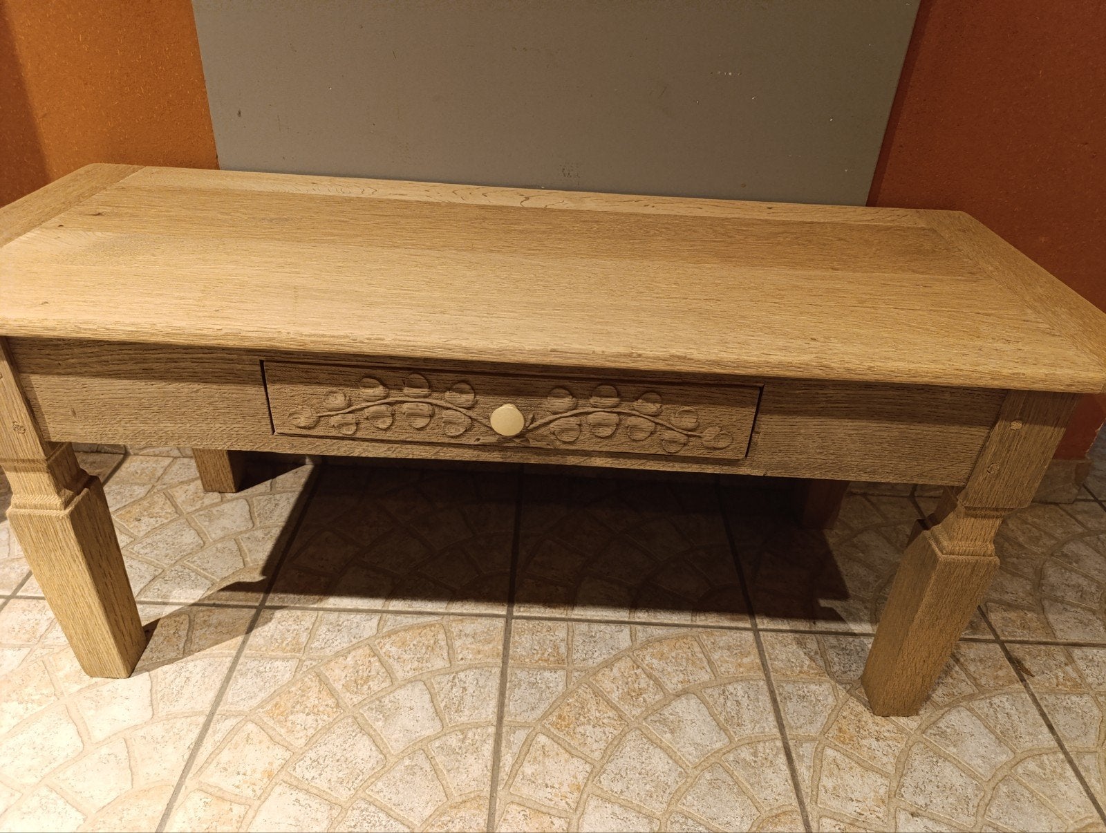 meuble en chêne aérogommer, Enlèvement ou Envoi, Chêne