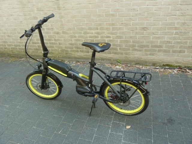 Bergamont Paul-E, degelijke elektrische vouwfiets, Shimano, 20 inch of meer, Versnellingen, Zo goed als nieuw, Totaal opvouwbaar