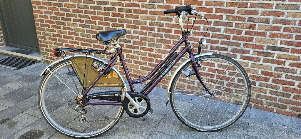 Oxford damesfiets met 7 versnellingen te koop, Fietsen en Brommers, Gebruikt, Velgrem, Versnellingen, Minder dan 47 cm