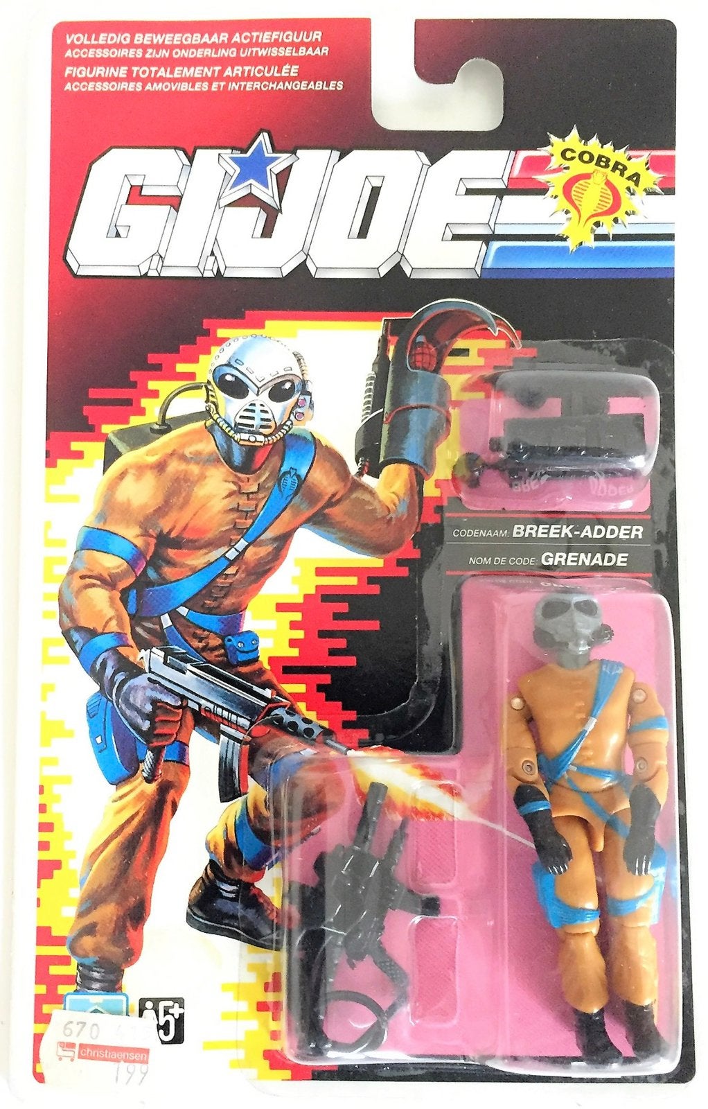 GEZOCHT: Gijoe Benelux Breek-Adder MOC, Kinderen en Baby's, Ophalen of Verzenden, Gebruikt