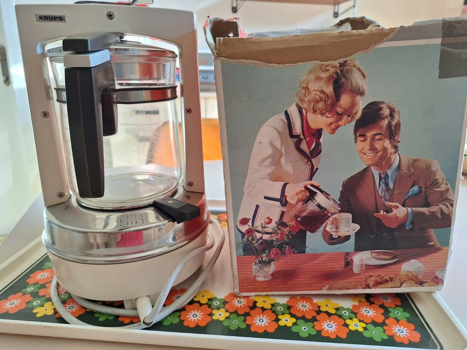 Cafetière vintage Krups, Enlèvement ou Envoi