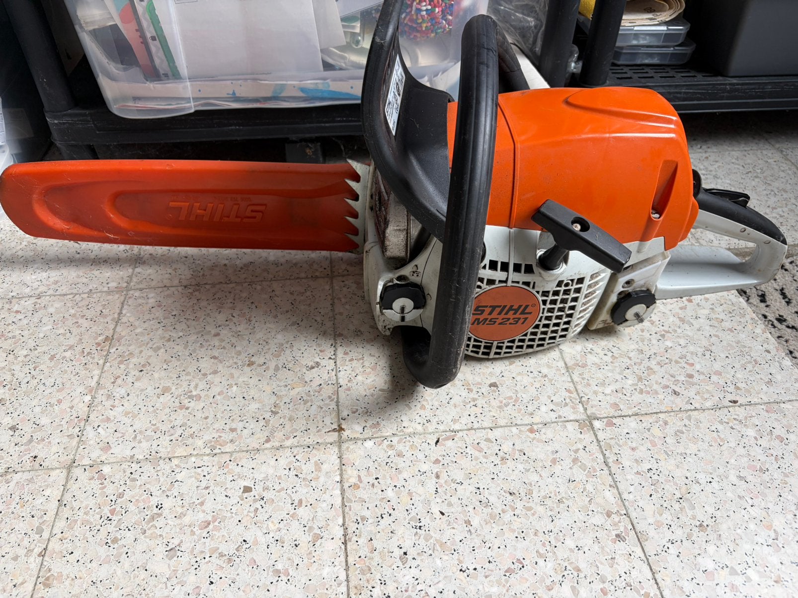 STIHL MS 231, Ophalen, Zo goed als nieuw