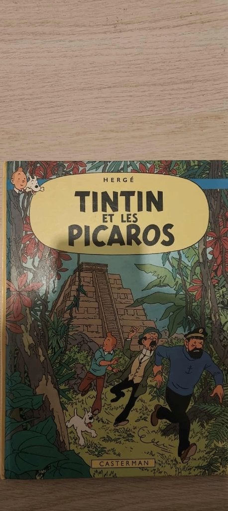 TINTIN ET LES PICAROS EO C1 1976 TBE, Enlèvement ou Envoi, Une BD, Comme neuf, Hergé.