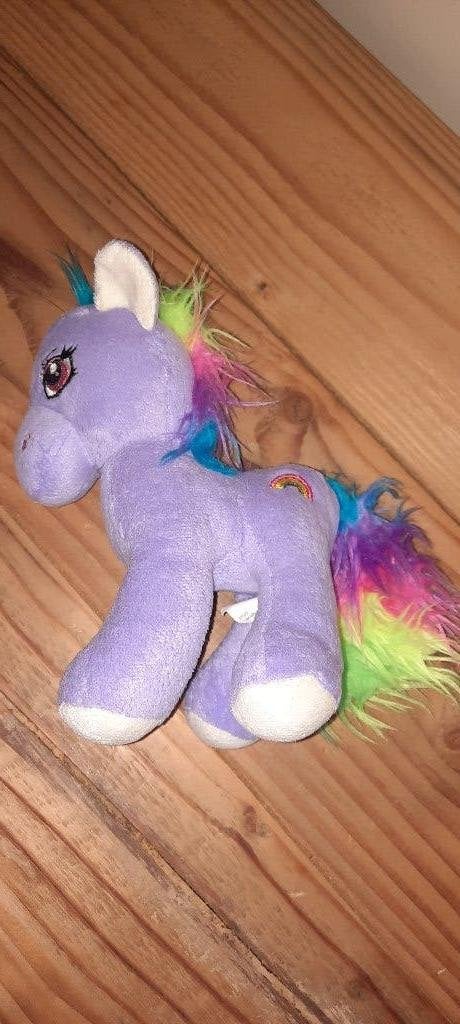 Joli jouet pour poney - gratuit à l'achat, Enlèvement ou Envoi, Comme neuf, Violet, Petit (moins de 20 cm)