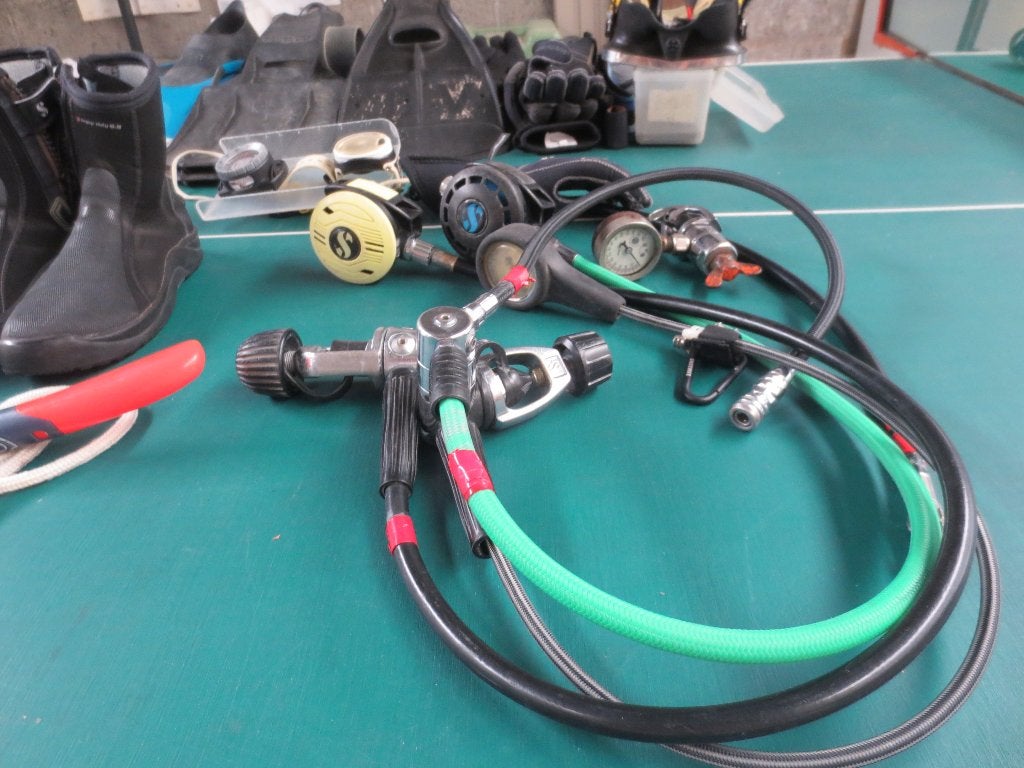 Duiksport, Watersport en Boten, Ophalen, Gebruikt