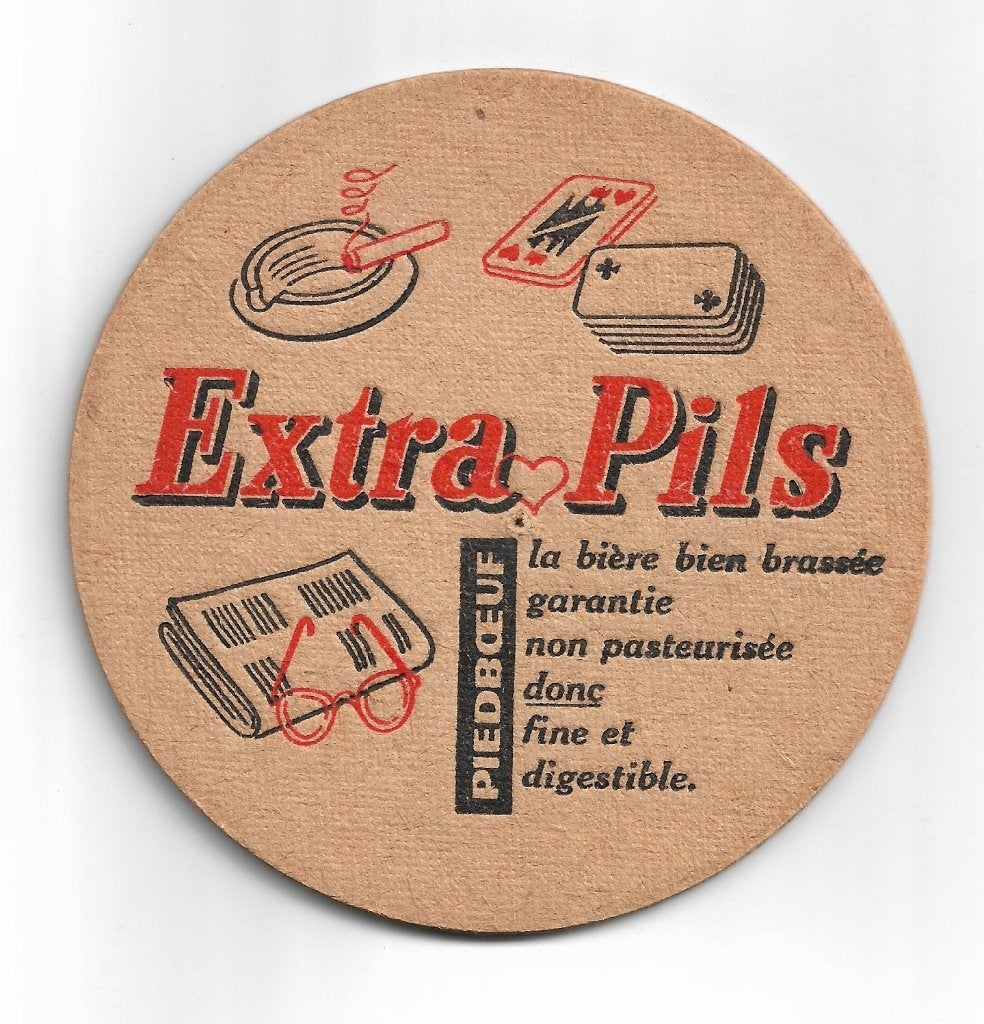 SB Extra pils Piedboeuf, Collections, Enlèvement ou Envoi, Comme neuf, Sous-bock