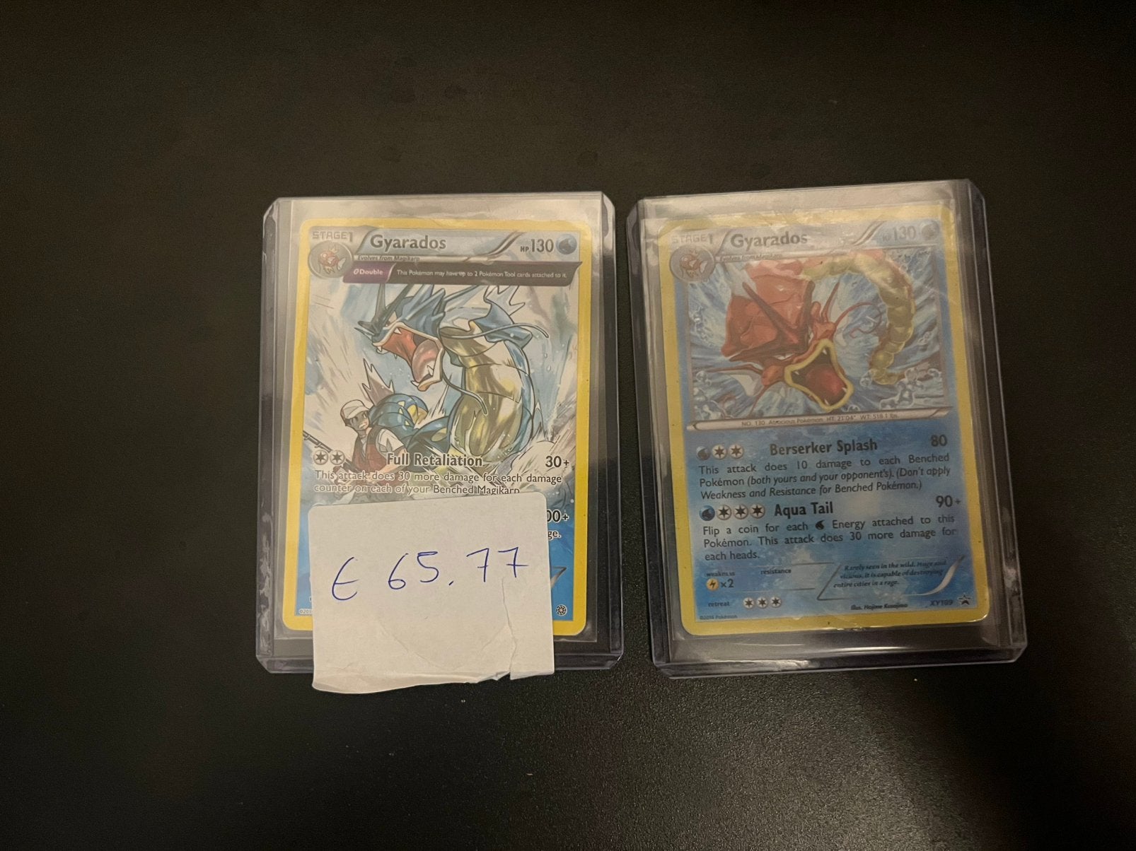 2 gyarados (ancienne collection), Enlèvement ou Envoi, Comme neuf