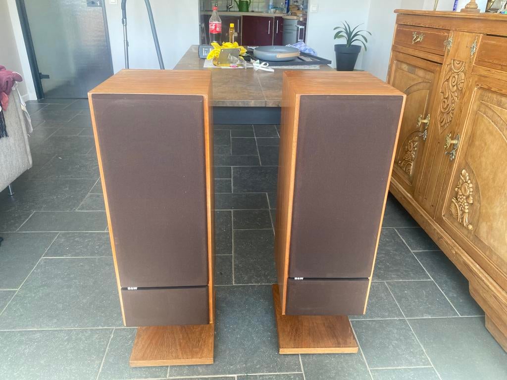B&W DM2 Series II vintage luidsprekers – mooie matching pair, Audio, Tv en Foto, Luidsprekerboxen, Ophalen, Gebruikt, Bowers & Wilkins (B&W)