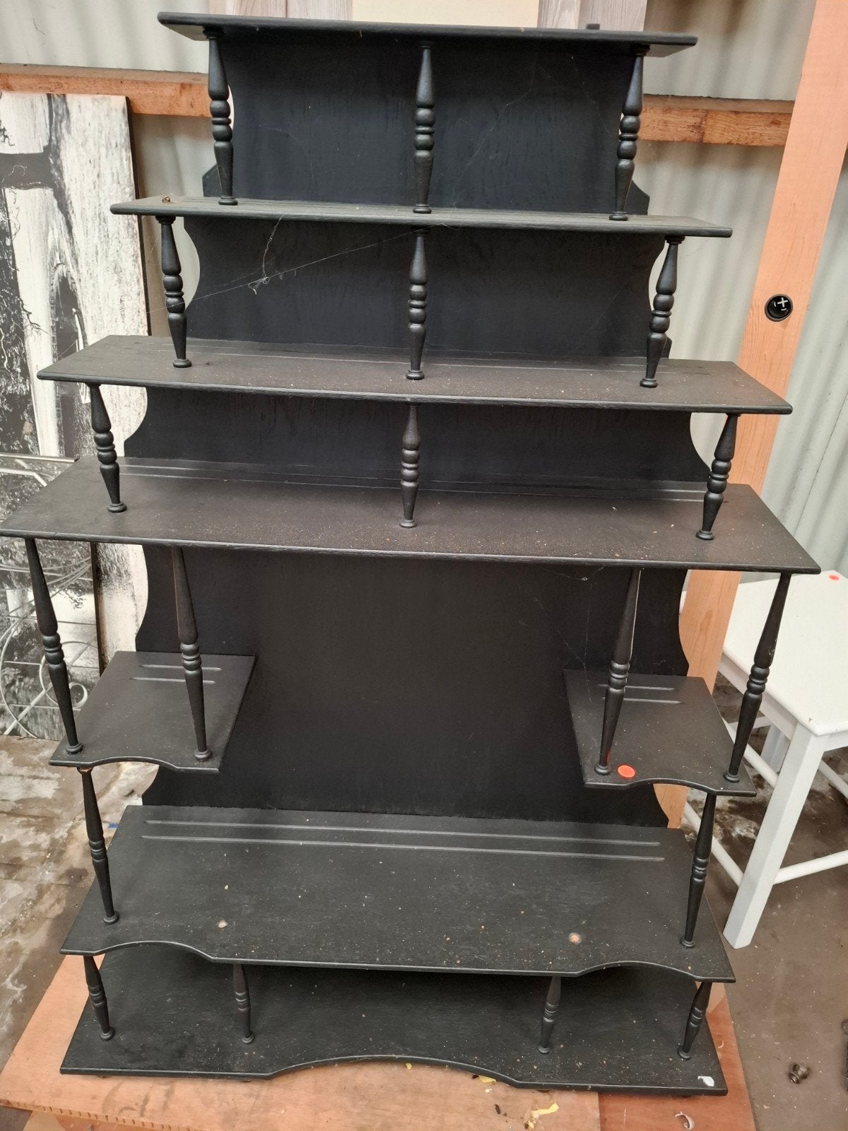 etagere, Ophalen