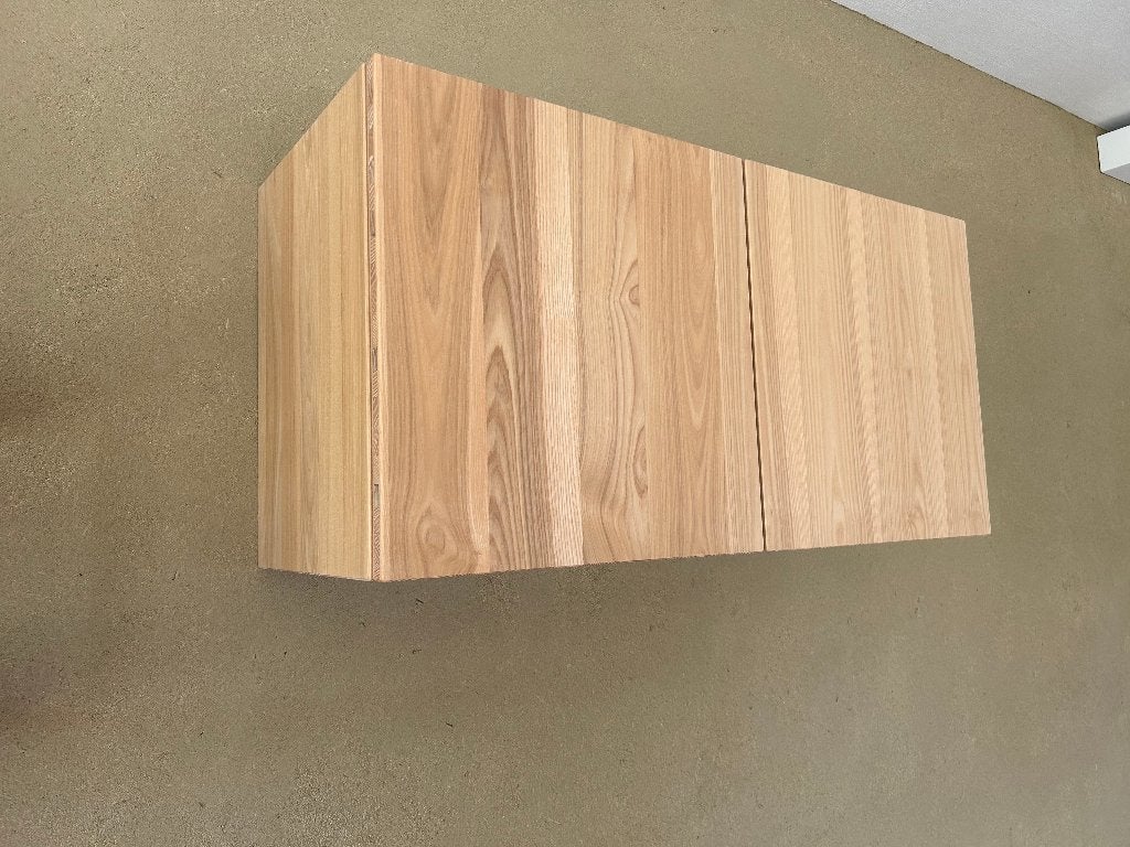 Keuken hangkast voor dampkap in massieve es, Ophalen, Nieuw, 50 tot 100 cm, Minder dan 100 cm