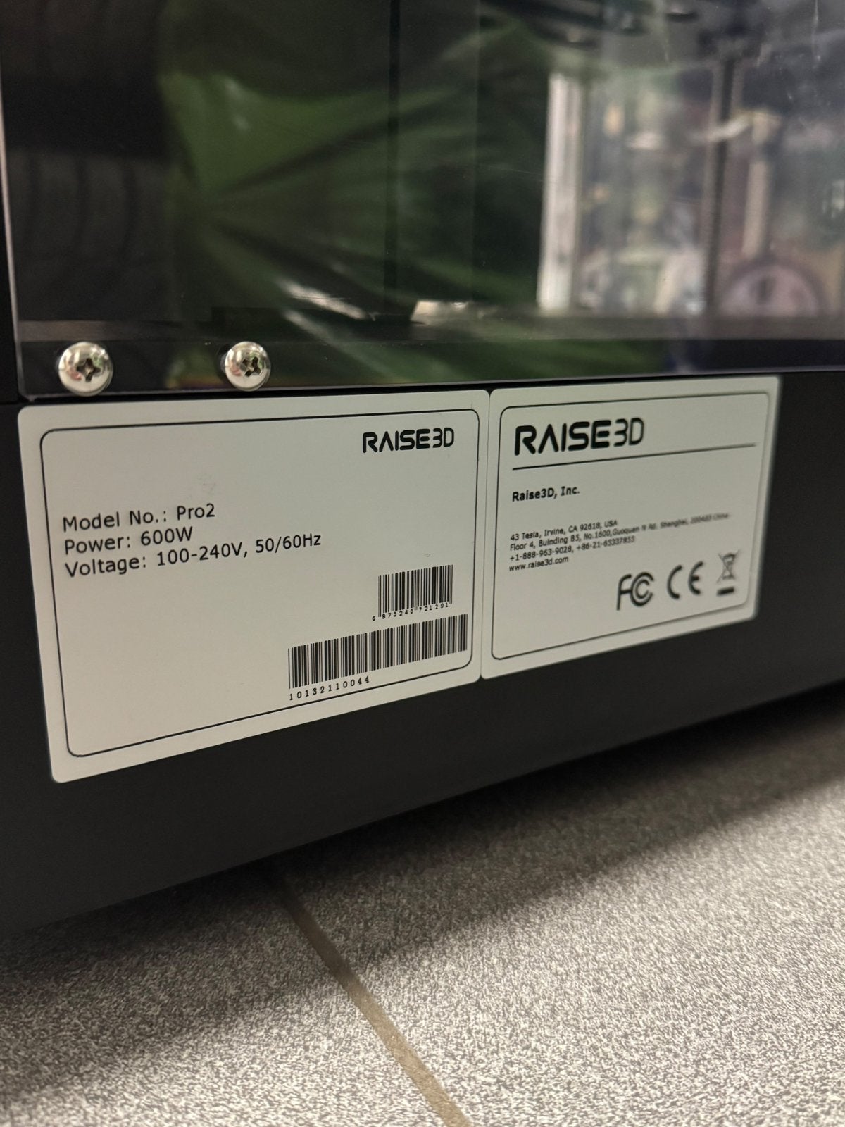 Raise3D Pro2, 3D-printer pro dubbele extruder, als nieuw, Computers en Software, Ophalen, Zo goed als nieuw, Filament