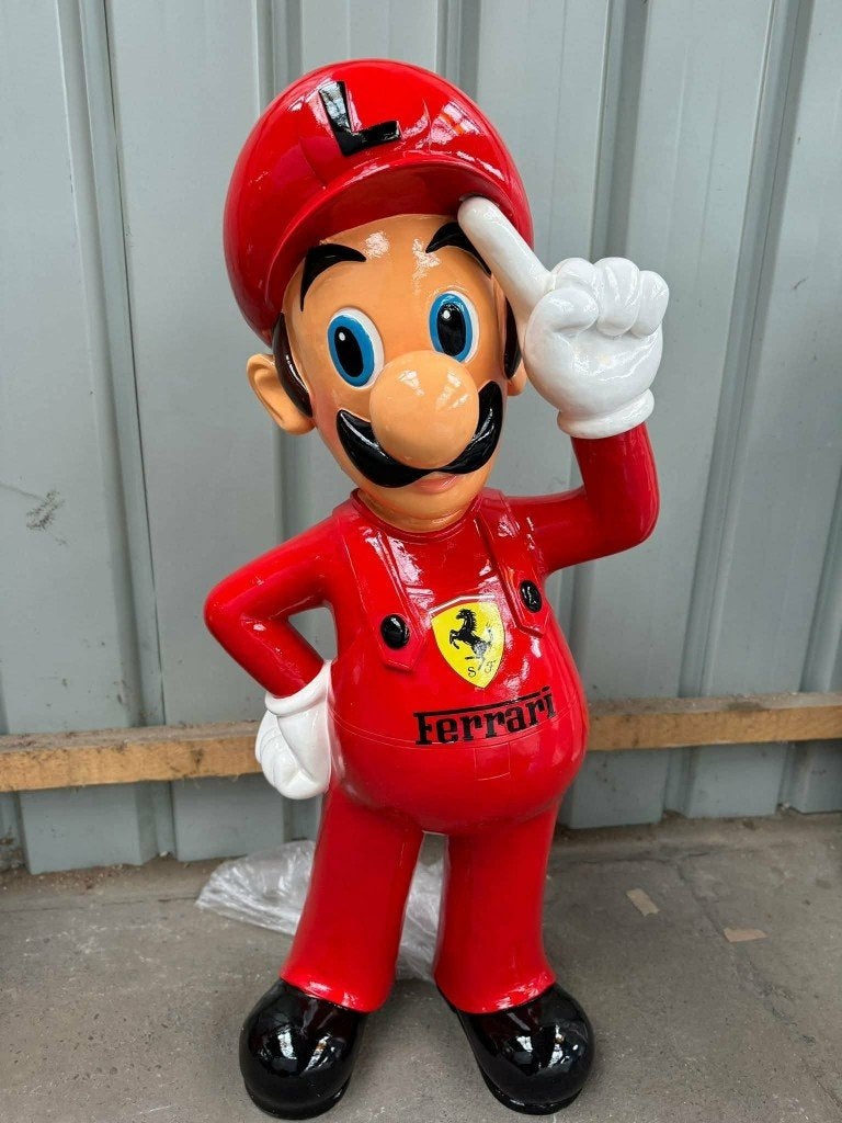 MARIO – STATUE EN RÉSINE – 100 CM – 300 €, Enlèvement ou Envoi, Neuf