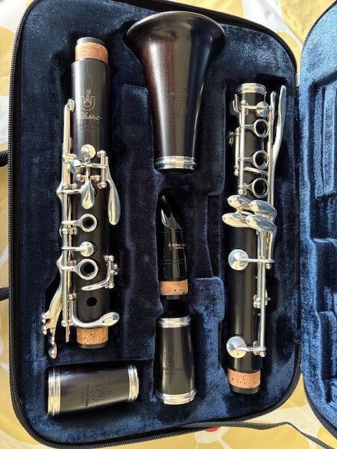 Klarinet A uebel, Musique & Instruments, Clarinette en si bémol, Comme neuf, Bois, Enlèvement