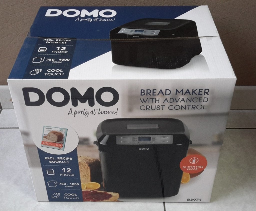 Broodbakmachine DOMO ( NIEUW ), Ophalen of Verzenden, Nieuw, Kijkvenster