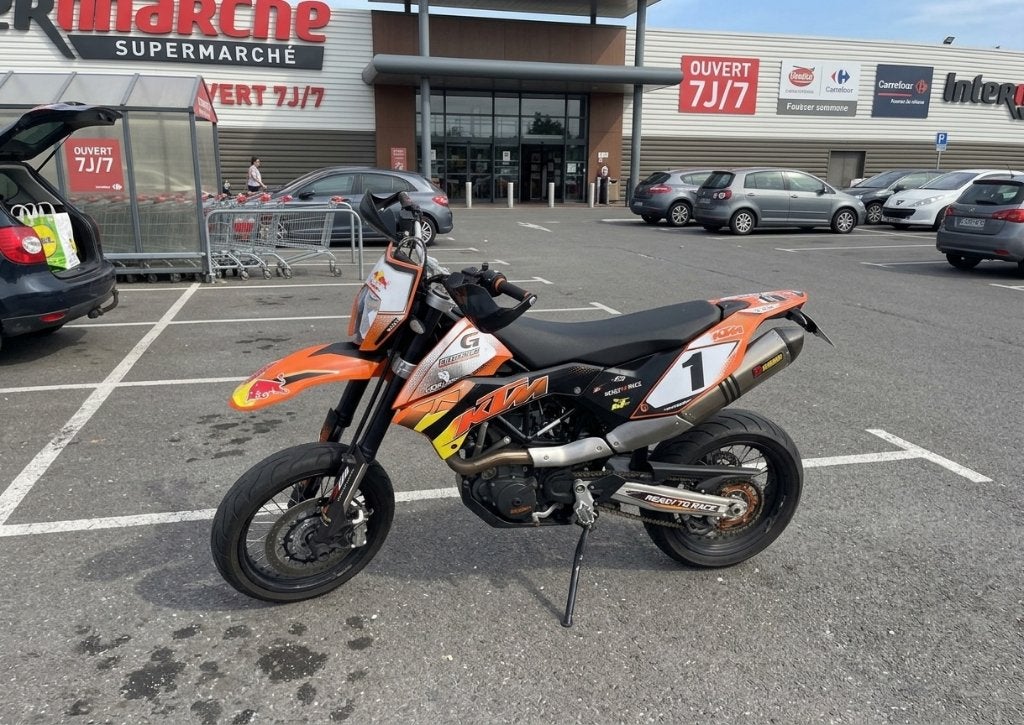 KTM SMCR 690 - 2008, Motos, Occasion, Particulier, Permis Moto A2 minimum, 12 à 35 kW