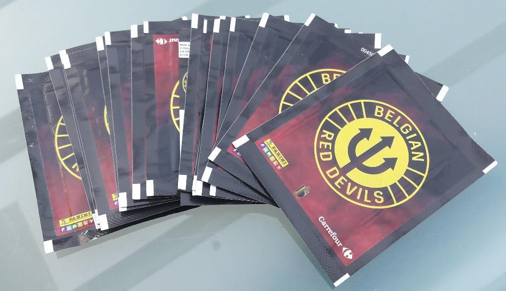 130 verschillende stickers van Belgian Red Devils van 2022, Ophalen of Verzenden, Nieuw