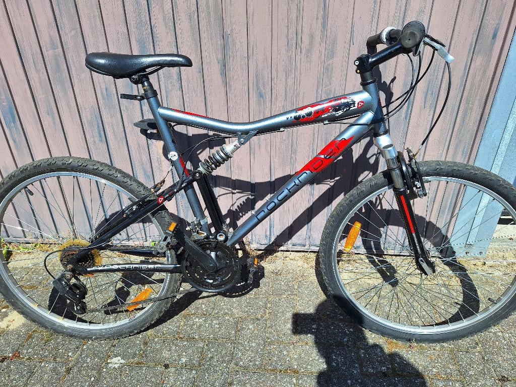 Velo RockRider 6.0 + 2 Jantes avec pneus tout terrain, Enlèvement, Utilisé, 15 à 20 vitesses, Suspension