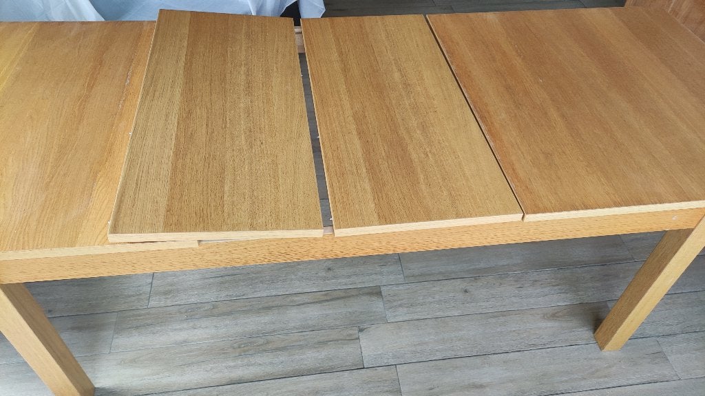 Tables en bois avec rallonges, Maison & Meubles, 150 à 200 cm, Cinq personnes ou plus, Bois, Enlèvement