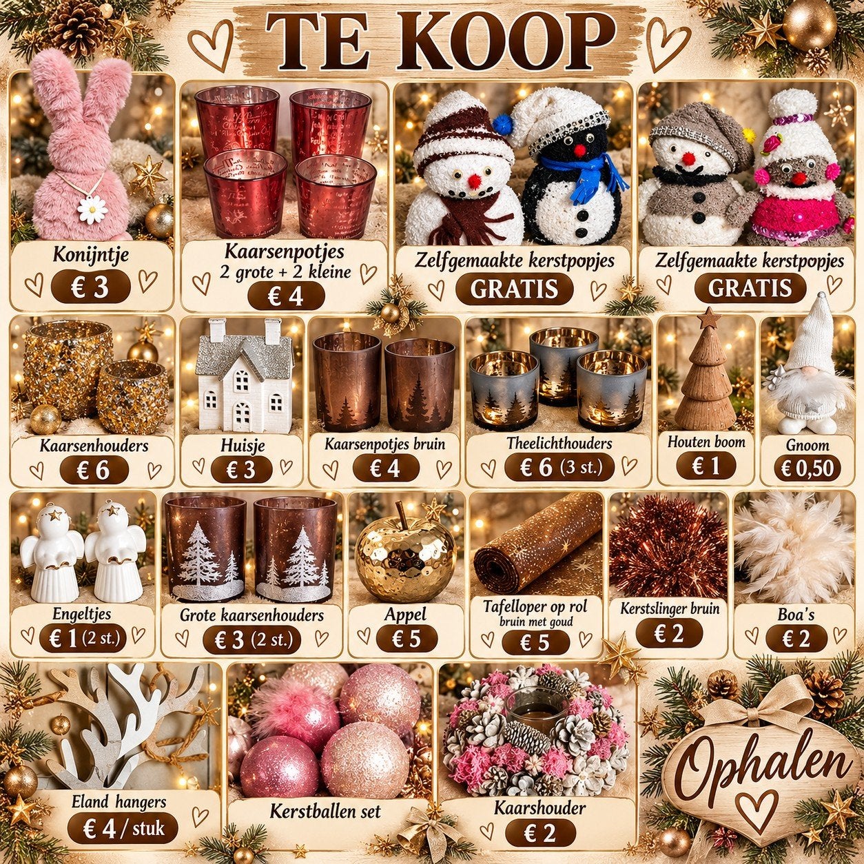 kerst gerief, Ophalen, Gebruikt, Versiering of Embellishment, Overige merken