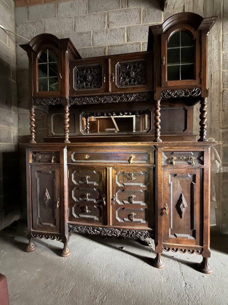 antieke buffetkast, Ophalen