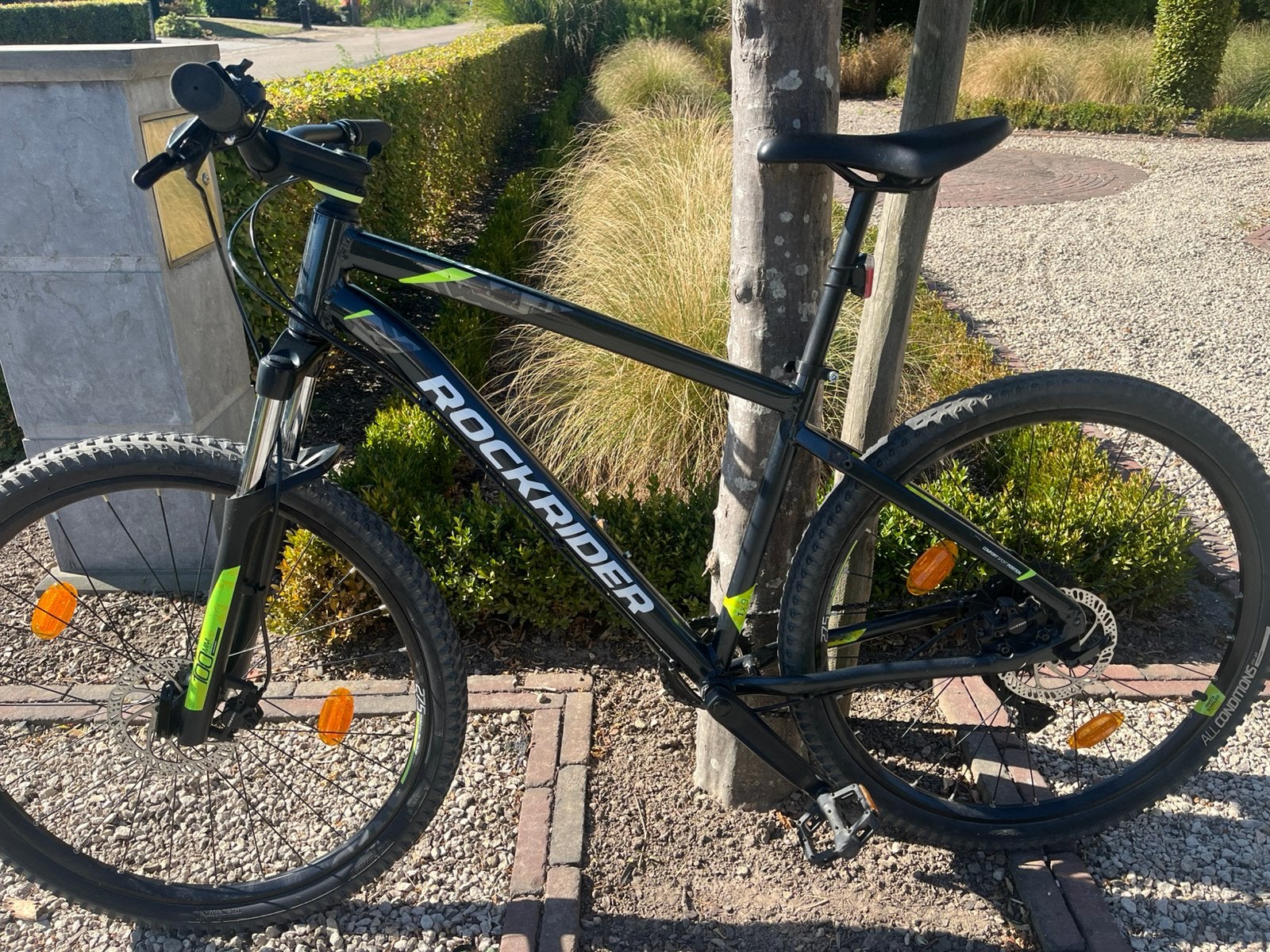 Mountainbike Rockrider M zwart, Fietsen en Brommers, Overige merken, Gebruikt, 57 cm of meer, Fully