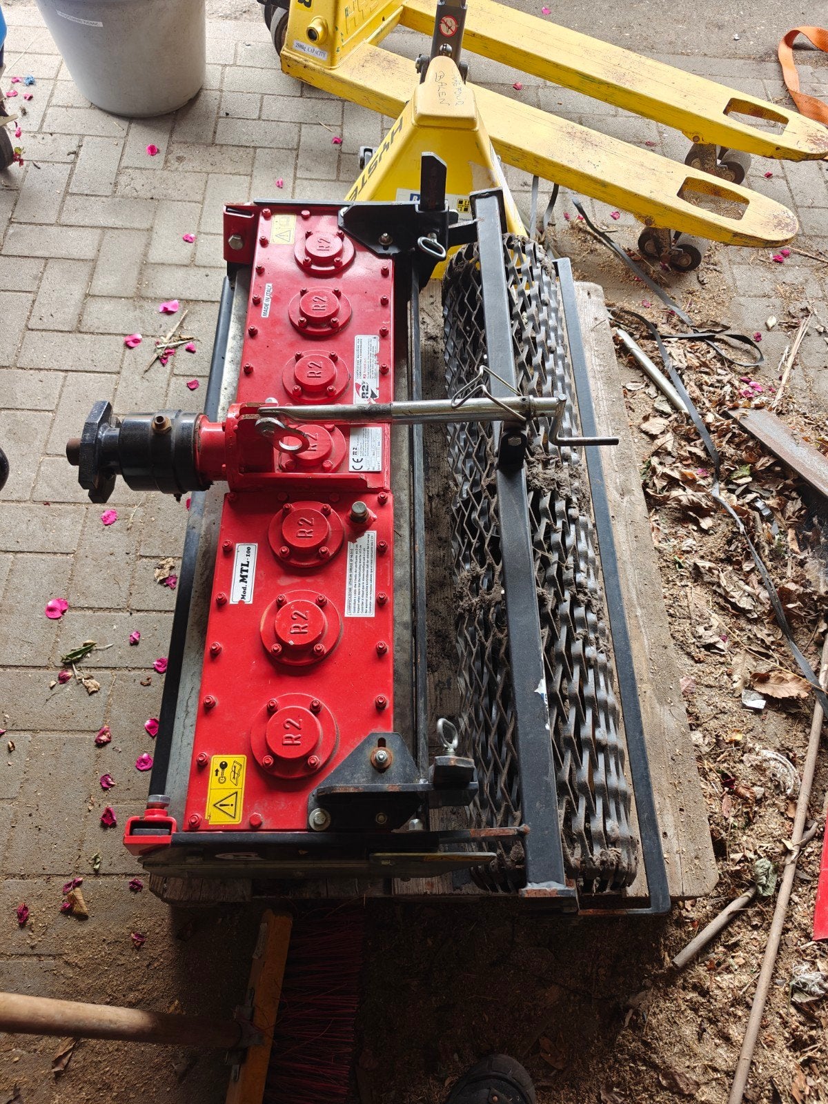 Rotoreg R2 mtl100, Enlèvement