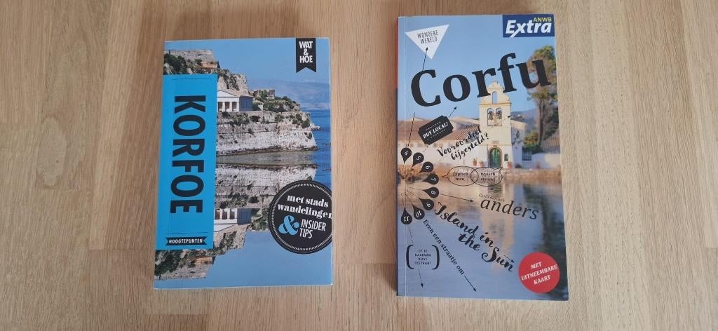 2 reisgidsen Corfu, Enlèvement, Utilisé, Europe, Guide ou Livre de voyage