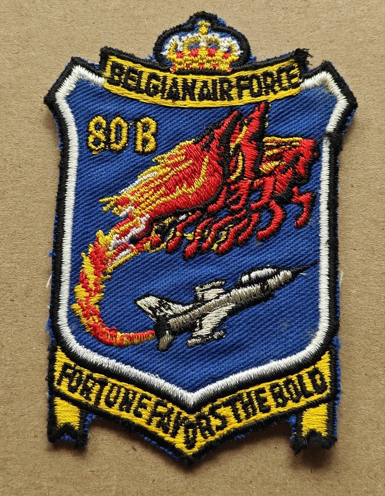 Promotion 80B de l'armée de l'air belge, Enlèvement ou Envoi, Armée de l'air, Emblème ou Badge