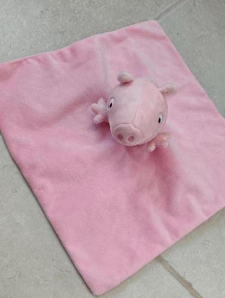 Peppa Pig knuffeldoekje, Peppa Pig, Ophalen of Verzenden, Knuffeldoekje