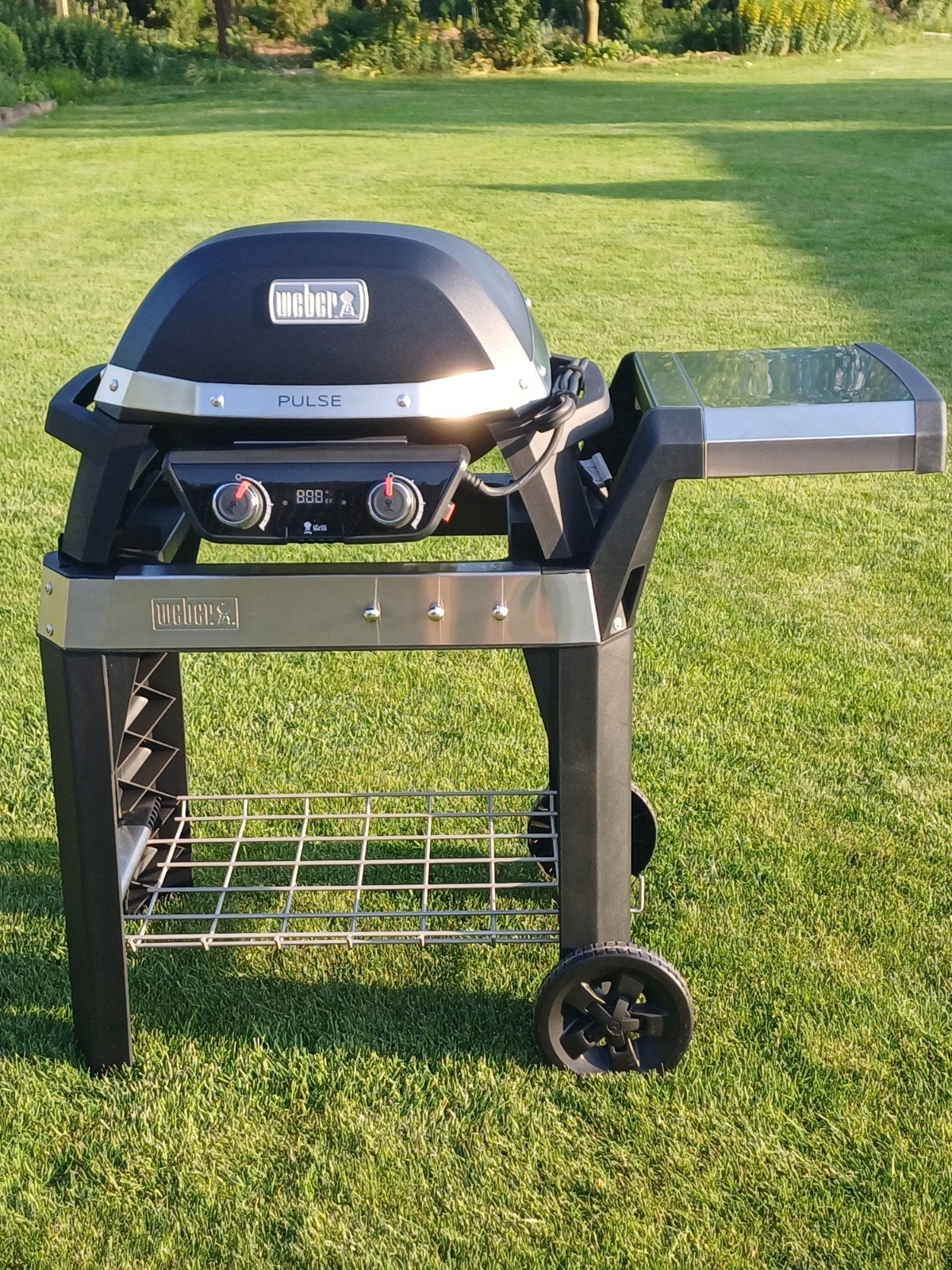 Nieuwe Weber Pulse 2000 met onderstel en hoes., Ophalen, Nieuw, Weber