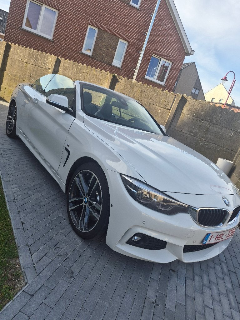 Bmw430i cabrio, Autos, Cuir, Euro 6, Cabriolet, Noir