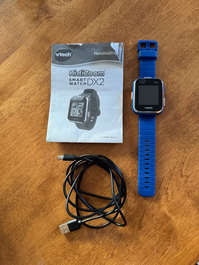 Kinderhorloge VTech Kidizoom - blauw, Ophalen, Zo goed als nieuw, Blauw, Jongen of Meisje