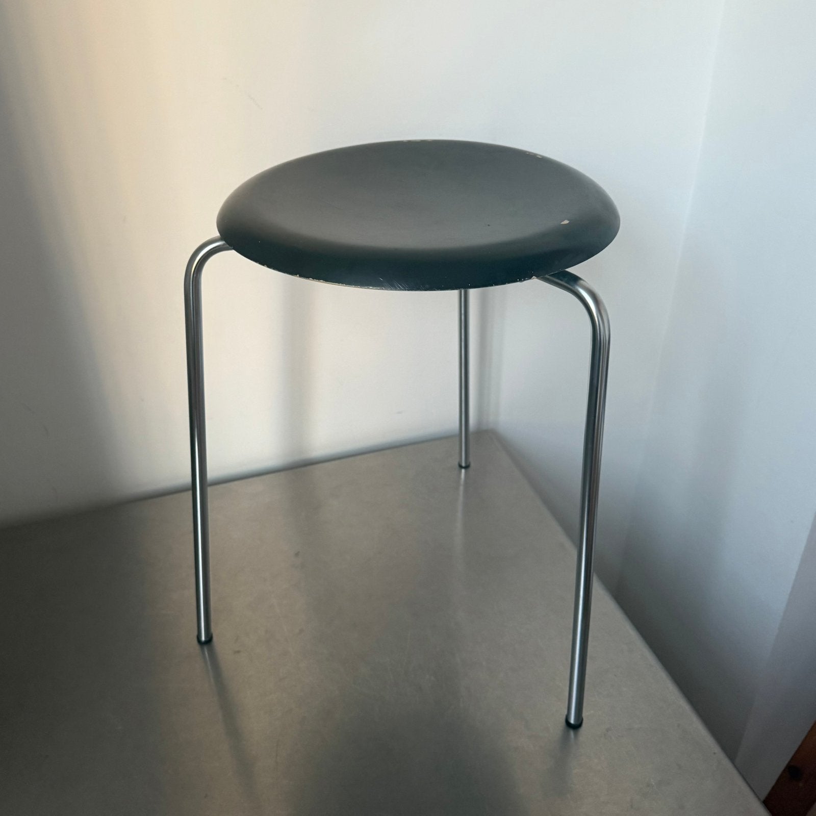 Tabouret design vintage Fritz Hansen arne jacobsen série 7, Enlèvement
