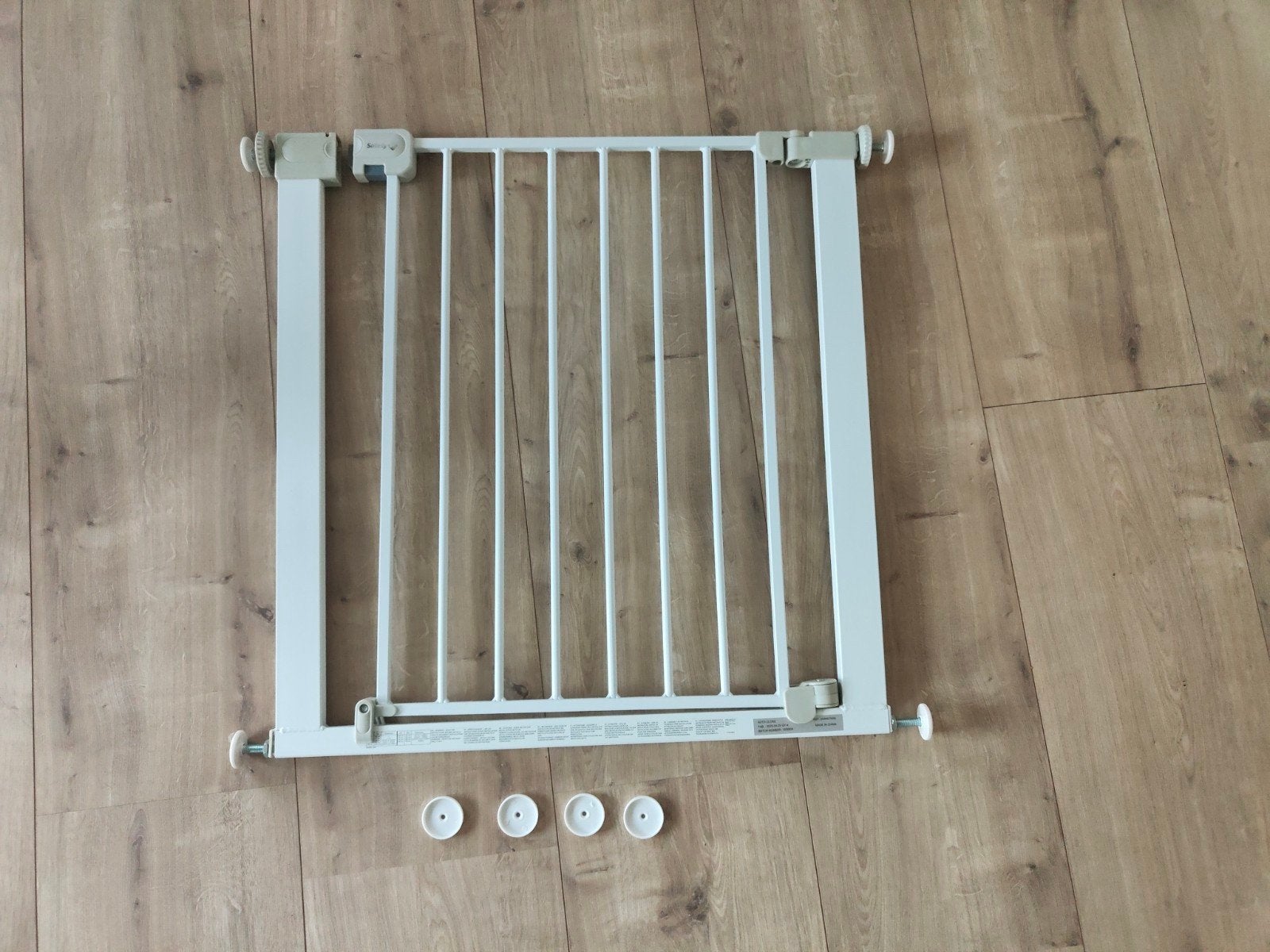 Safety 1st traphek wit, 73-80cm, Ophalen, Gebruikt, Klemhekje, Metaal of IJzer