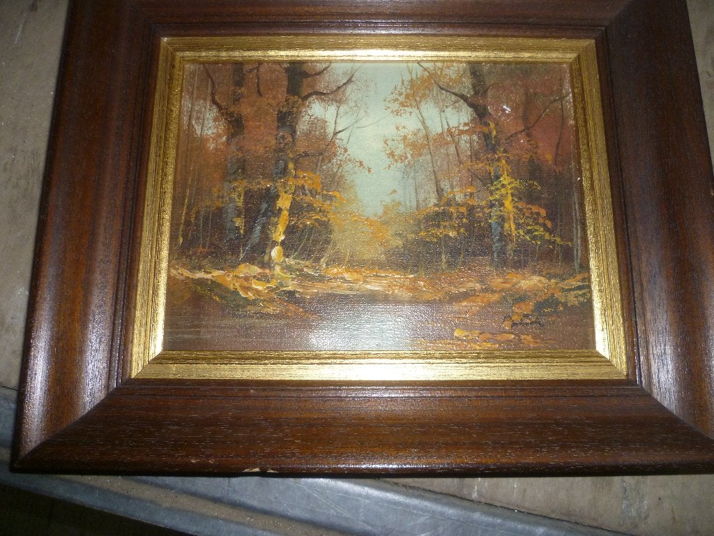 KL. SCHILDERIJ OP DOEK, Enlèvement