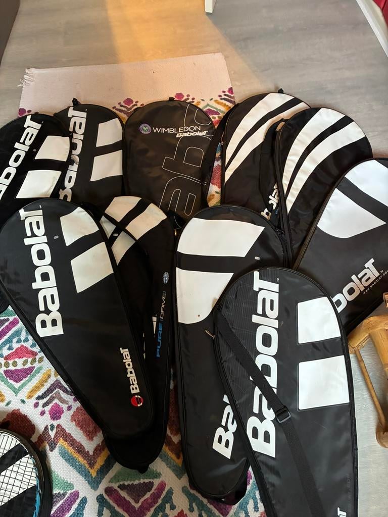 5 rackethoezen Babolat, Ophalen of Verzenden, Zo goed als nieuw, Babolat
